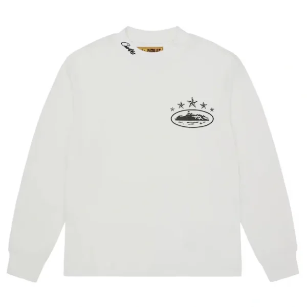 Corteiz-5-Starz-Alcatraz-Waffle-Longsleeve-Sweatshirt-in-Whit